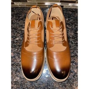 JITAI Men's Oxford Shoes,Dress Shoes Lace-up Wingtip Brogue Size 13